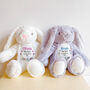 Personalised My First Easter Bunny Toy With Name, thumbnail 6 of 6