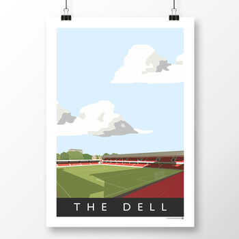 Southampton The Dell Poster, 2 of 8