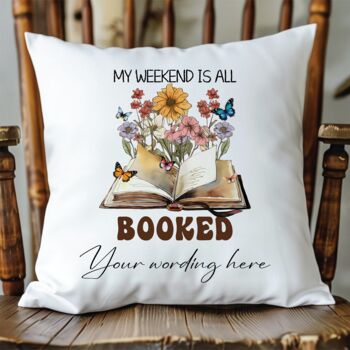 Personalised Book Reading Gift Cushion Collection, 7 of 12