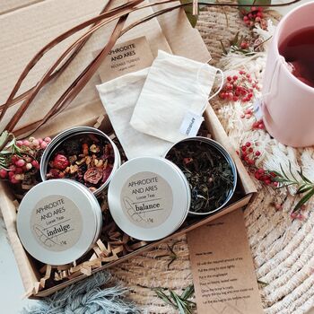 'Tea Ritual' Loose Tea Selection With Reusable Tea Bags, 4 of 11