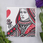 Queen Of Hearts Mother's Day Card, thumbnail 1 of 3