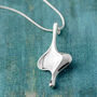Unusual Silver Pendant Necklace Graduation Gift, thumbnail 4 of 6