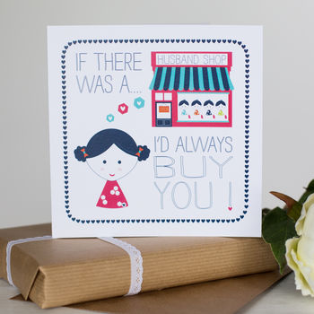 Personalised Husband Shop Card, 3 of 8