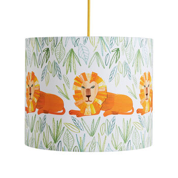 A Handmade 'Leo Lion' Lamp Shade, 4 of 5