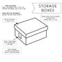 Fabric Storage Box, thumbnail 3 of 7