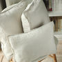 Stone Washed Linen Decorative Cushion Covers, thumbnail 4 of 12