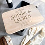 Personalised Bread Storage Bin With Engraved Wooden Lid, thumbnail 3 of 6