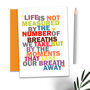 'Breath Away' Type Card, thumbnail 1 of 2