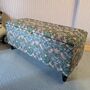 William Morris Forest Strawberry Thief Storage Ottoman Footstool, thumbnail 2 of 10
