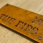 Corten Steel House Name Sign, thumbnail 1 of 12