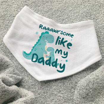Raawrsome Like My Daddy Baby Vest, 3 of 3