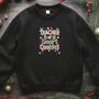 Black 'Teacher of Smart Cookies' Christmas Jumper, thumbnail 4 of 4