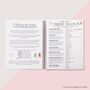 Pink A4 Weekly And Monthly Meal Planner Book, thumbnail 12 of 12