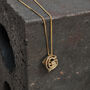 Personalised Gold Initial Letter Charm Necklace, thumbnail 5 of 10