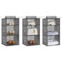 Set Of Two Hanging Wardrobe Organisers Storage Shelves, thumbnail 4 of 8