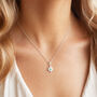 Your Birthstone Tiny Star Necklace, thumbnail 1 of 4