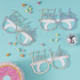 Iridescent Total Babe Party Fun Glasses Eight Pack, thumbnail 1 of 3
