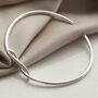 Sterling Silver Twisted Cuff, thumbnail 5 of 9