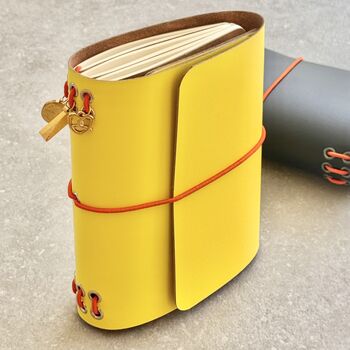 Custom Make Your A6 Personalised Refillable Flip Flap Journal Your Way, 3 of 11