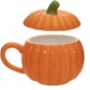 Ceramic Pumpkin Soup Bowl With Lid, thumbnail 3 of 4