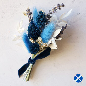 Six Nations Rugby Supporters Buttonhole In Team Colours, 9 of 12