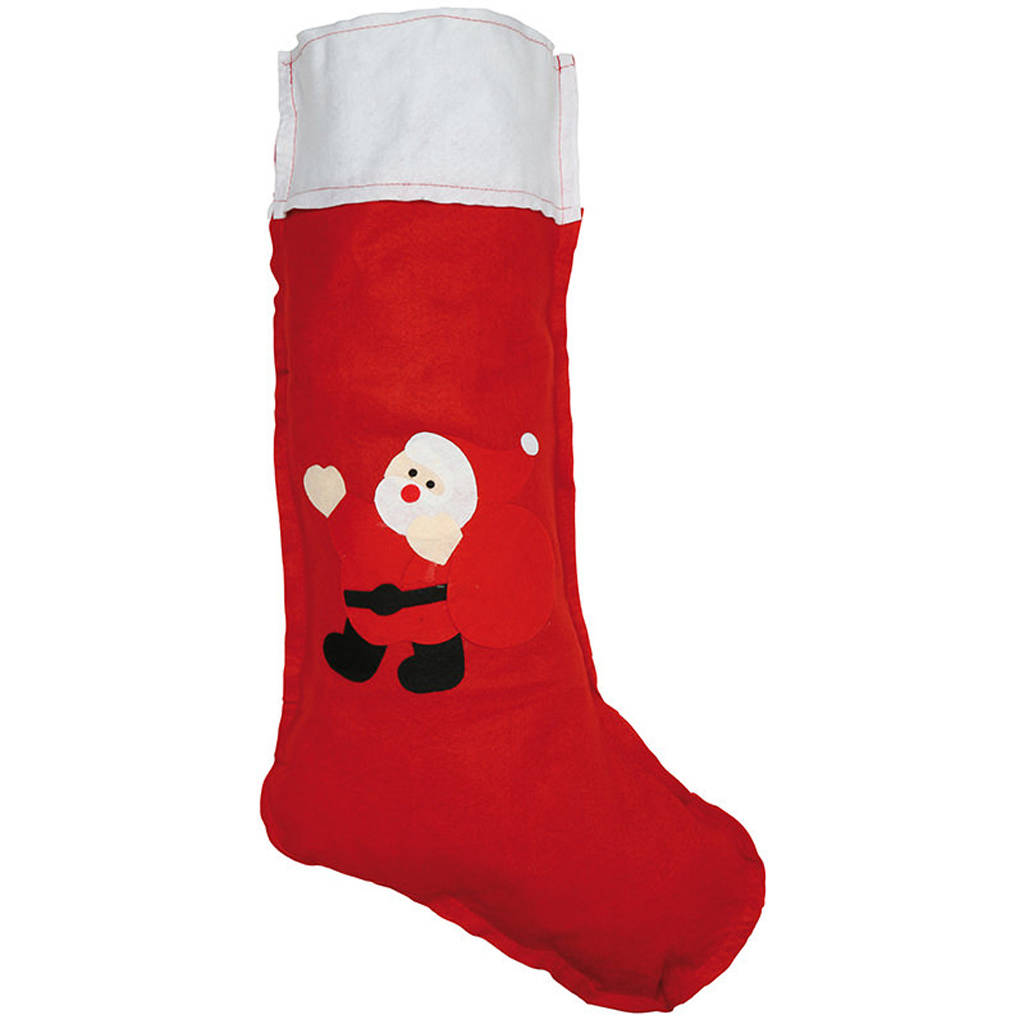 personalised large felt christmas stocking by personalised large felt christmas stocking by