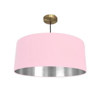 Light Pink Drum Lampshade, 2 of 10