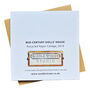 Mid Century Dolls' House Greetings Card, thumbnail 2 of 4