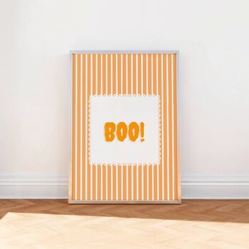 Personalised Halloween Typography Print, 4 of 5