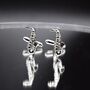 Saxophone Silver Cufflinks Gift For Musicians 316 L Stainless Steel Accessory, thumbnail 2 of 6