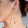 Drop Earrings In Plated, thumbnail 4 of 4
