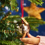 Personalised Believe Bell Christmas Decoration, thumbnail 3 of 7