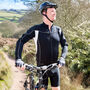 Black Cycling Jersey With Personalised Name And Number, thumbnail 2 of 3