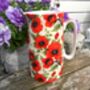 Large China Jug In Vibrant Poppy Design, thumbnail 8 of 8