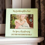 Personalised Pastel Photo Frame For Christening Baptism Gift, thumbnail 2 of 7