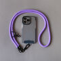 Purple Phone Strap Universal Crossbody Rope Lanyard, thumbnail 1 of 3