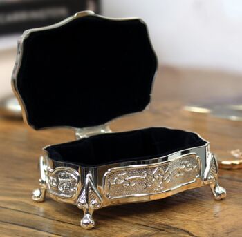 Silver Plated Keepsake Box, 2 of 5