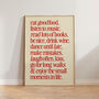 Enjoy The Small Moments In Life Print, thumbnail 1 of 7