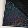 Disabled Blue Badge Parking Permit Wallet In Holographic Black Glass, thumbnail 6 of 10