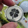 Lucky Four Leaf Clover Golf Ball Marker, thumbnail 2 of 8