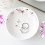 White Butterfly Trinket Dish, thumbnail 1 of 2