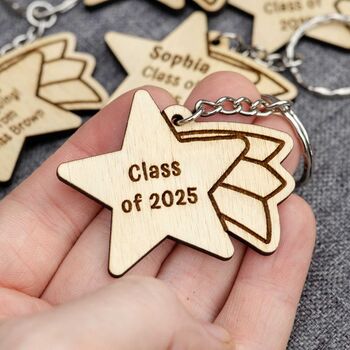 Class Of 2026 Shooting Star Keyring, Year Six Leavers, 2 of 7