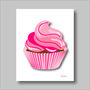 Pink Cupcake Print, thumbnail 1 of 6