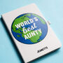 'World's Best Aunt' Personalised Notebook, thumbnail 2 of 5