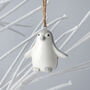 Send With Love Penguin Hanging Decoration, thumbnail 1 of 3