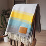 Personalised Wool Throw Engraved With Sonnet 116, thumbnail 1 of 11