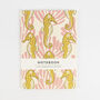 Seahorse Pattern Paperback Swiss Bound Notebook, thumbnail 5 of 8