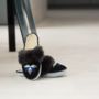 The Dark Grey Sheepers Mule Slippers, thumbnail 3 of 12