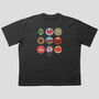 Liverpool Football Beer Mats 2nd Edition Oversized T Shirt, thumbnail 1 of 10