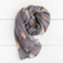 Personalised Robin Redbreast Scarf, thumbnail 5 of 5